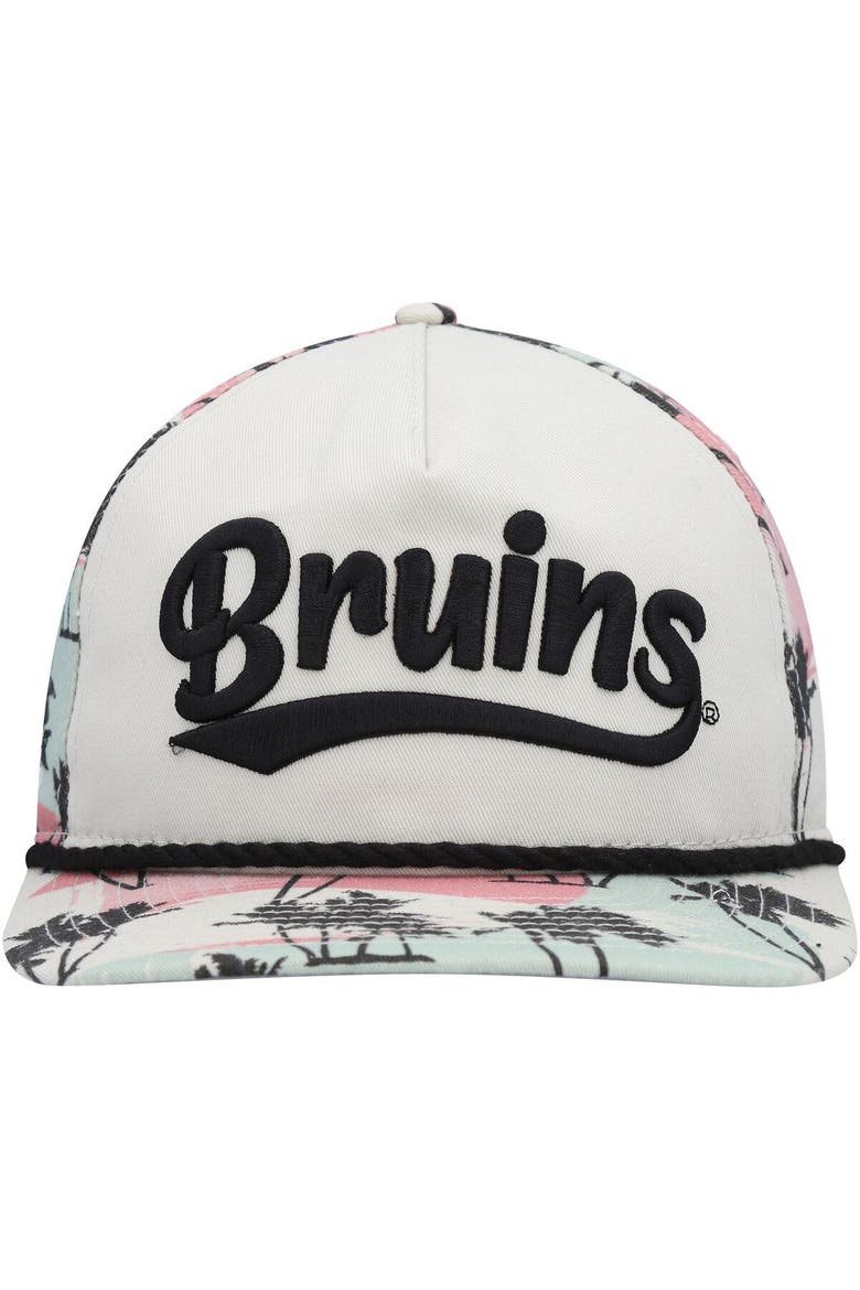 Men's New Era Cream UCLA Bruins High Tide Golfer Snapback Hat, Alternate, color, Cream