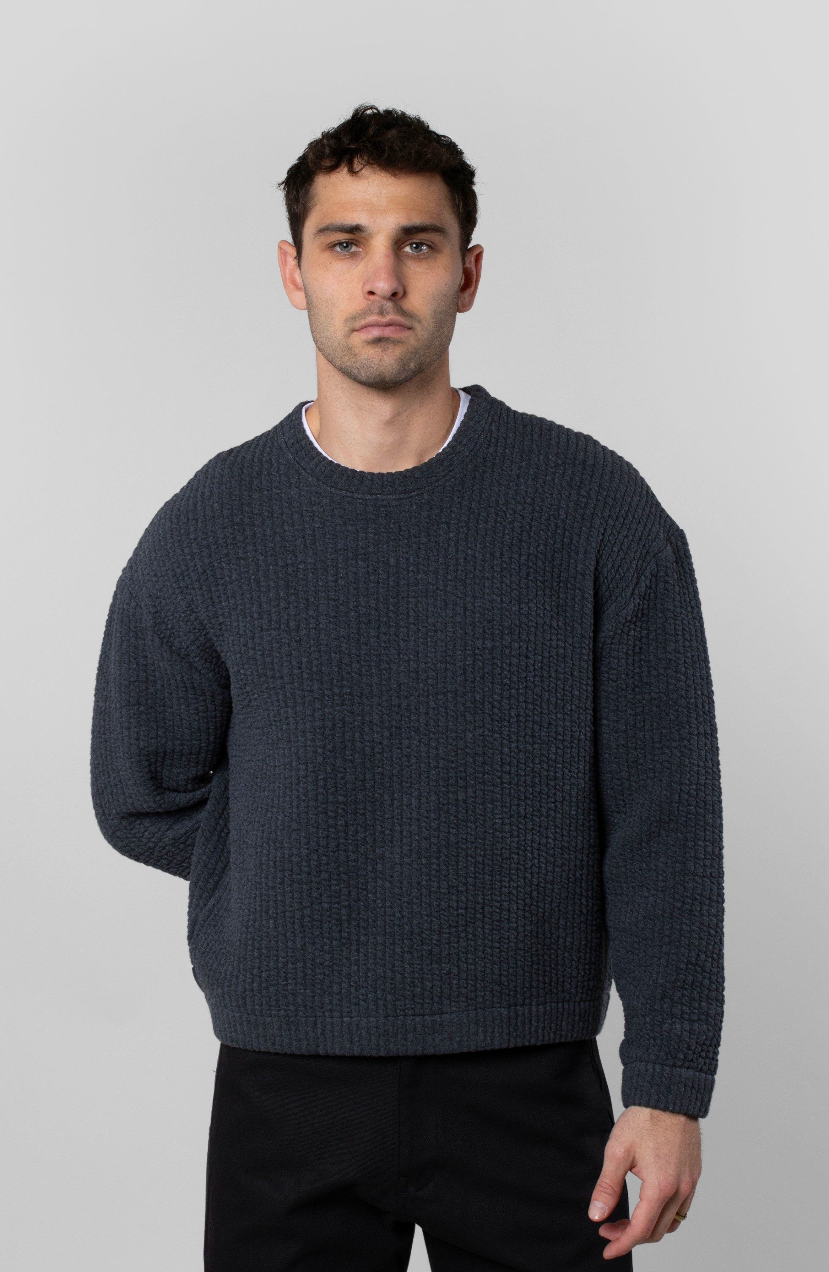 Cozy Quilt Crewneck - image 5