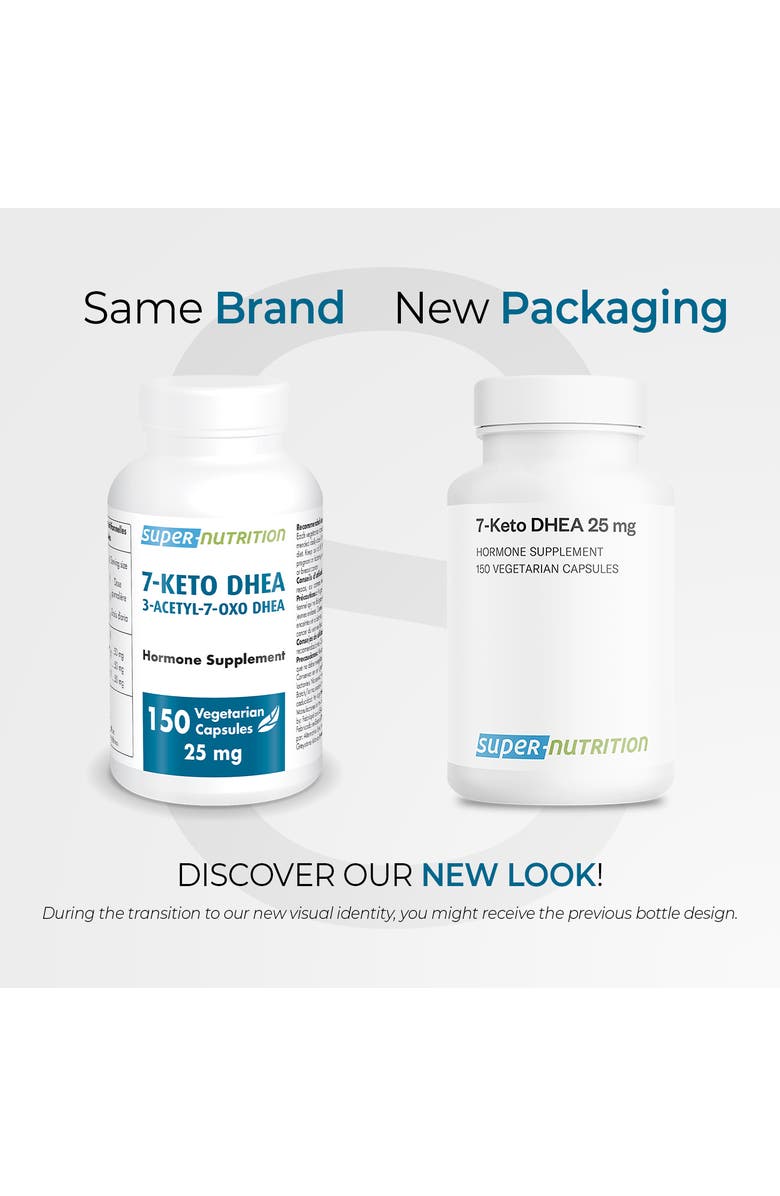 SuperSmart 7-Keto DHEA 25mg, Alternate, color, NO COLOR