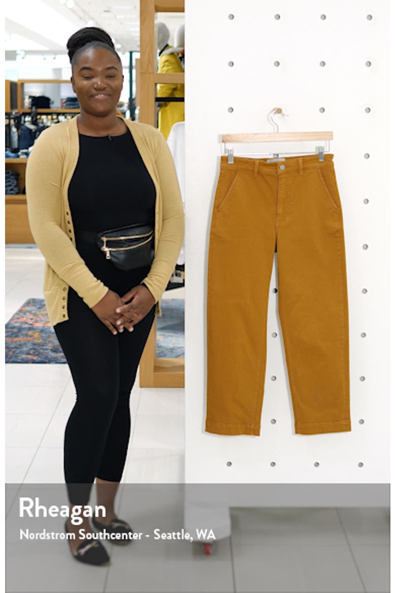 The Straight Leg Crop Pants video