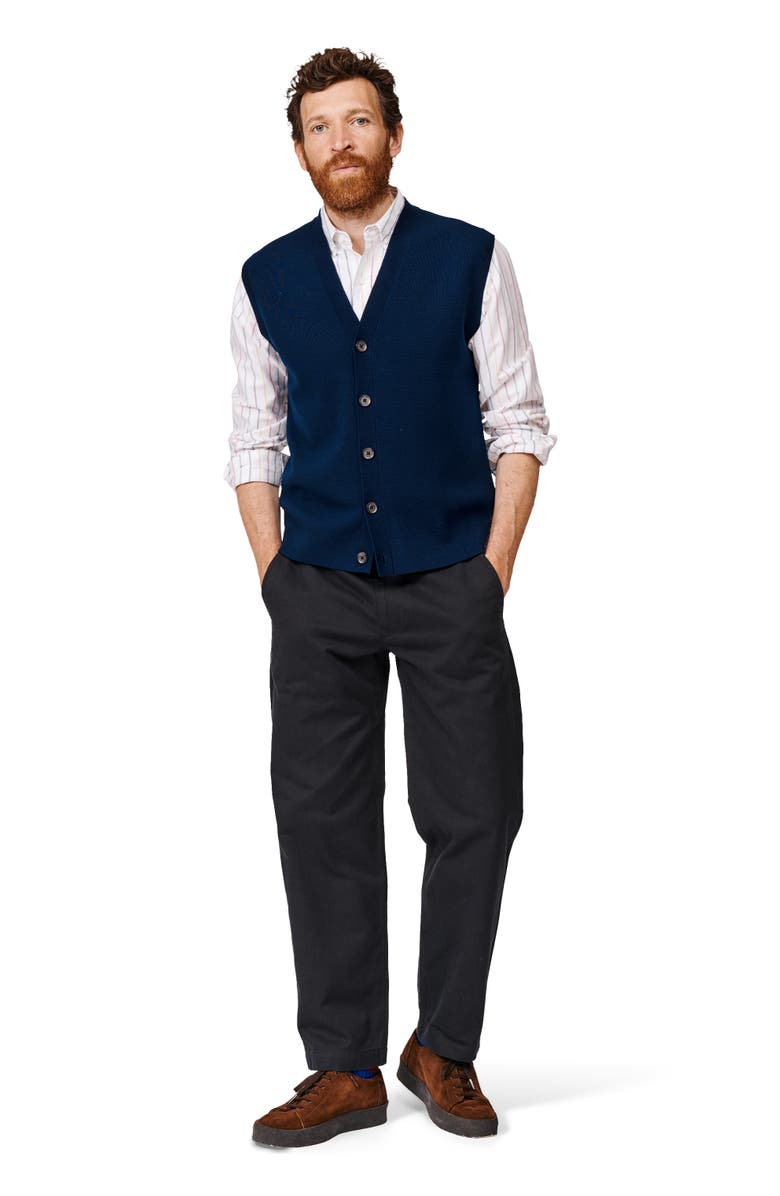 Aubin Portman 100% Wool Waistcoat, Alternate, color,