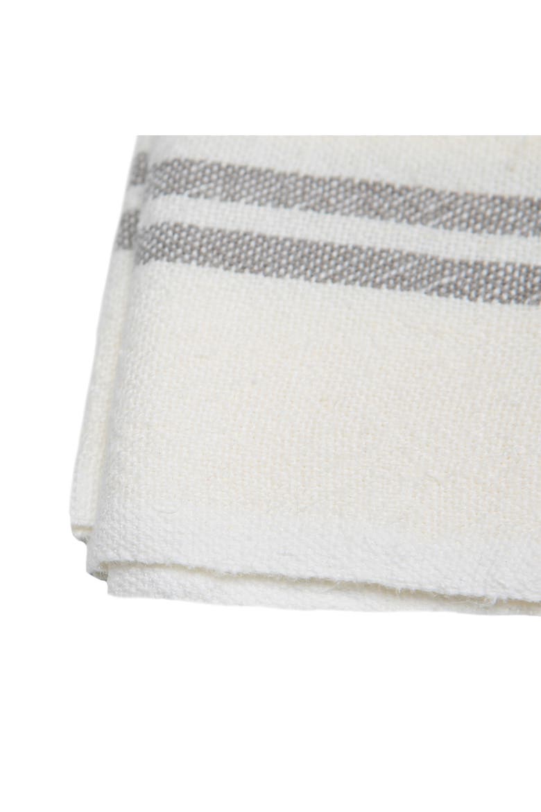 Vintage Linen Towels  - Set of 2, Alternate, color, Ivory/Grey 20" x 30"