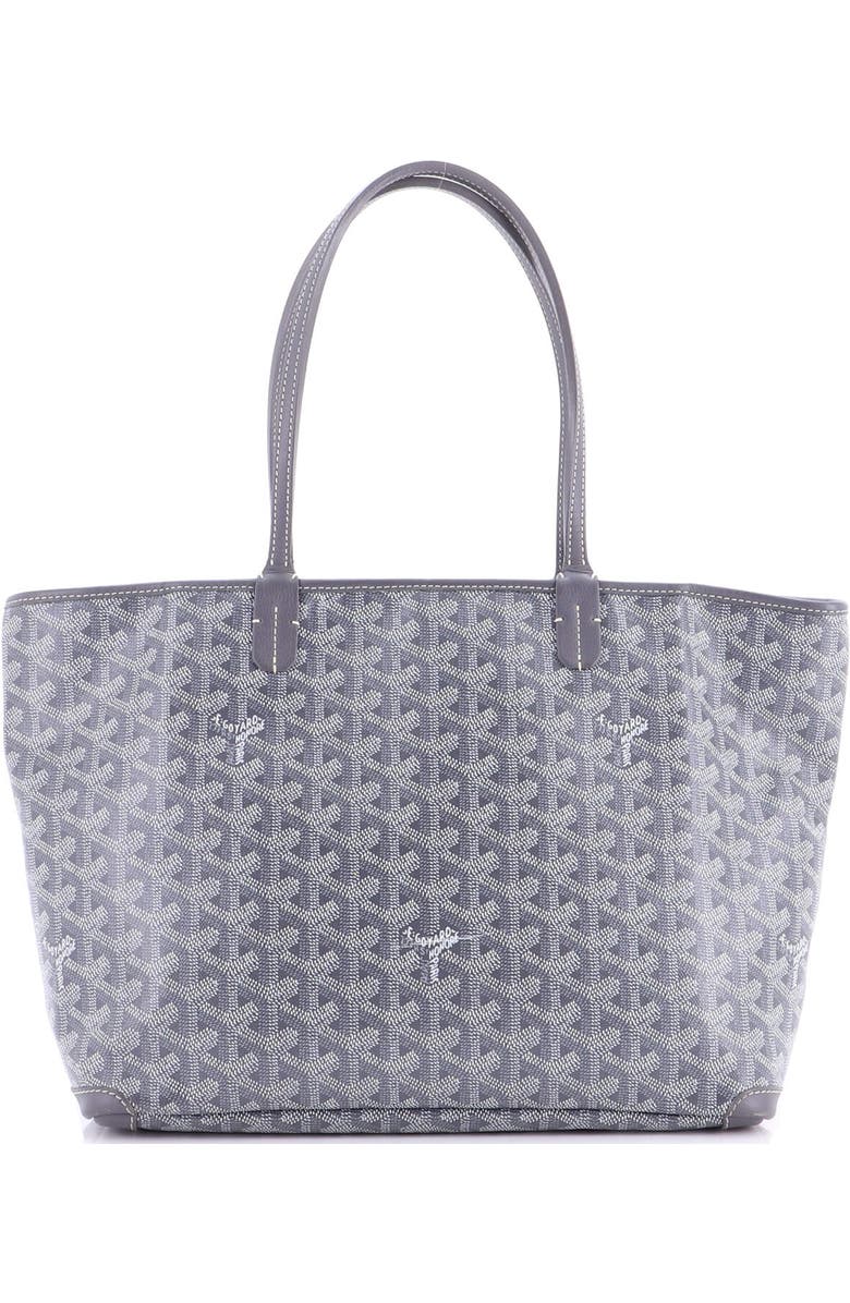 Pre-Owned Goyard Artois Tote Coated Canvas PM, Alternate, color, Gray