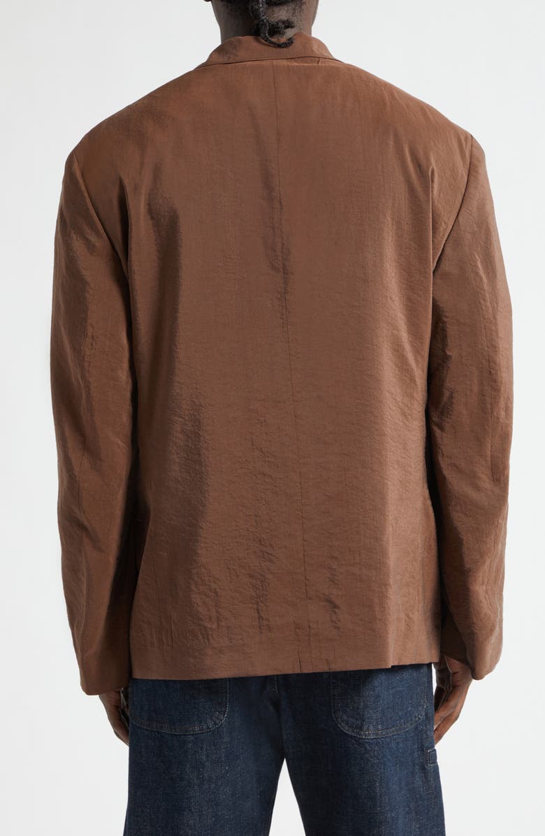 Lemaire Double Breasted Soft Sport Coat, Alternate, color, Brunette