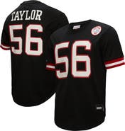 Mitchell & Ness Men's Mitchell & Ness Lawrence Taylor Black New York Giants Big & Tall Mesh Player Name & Number Top
