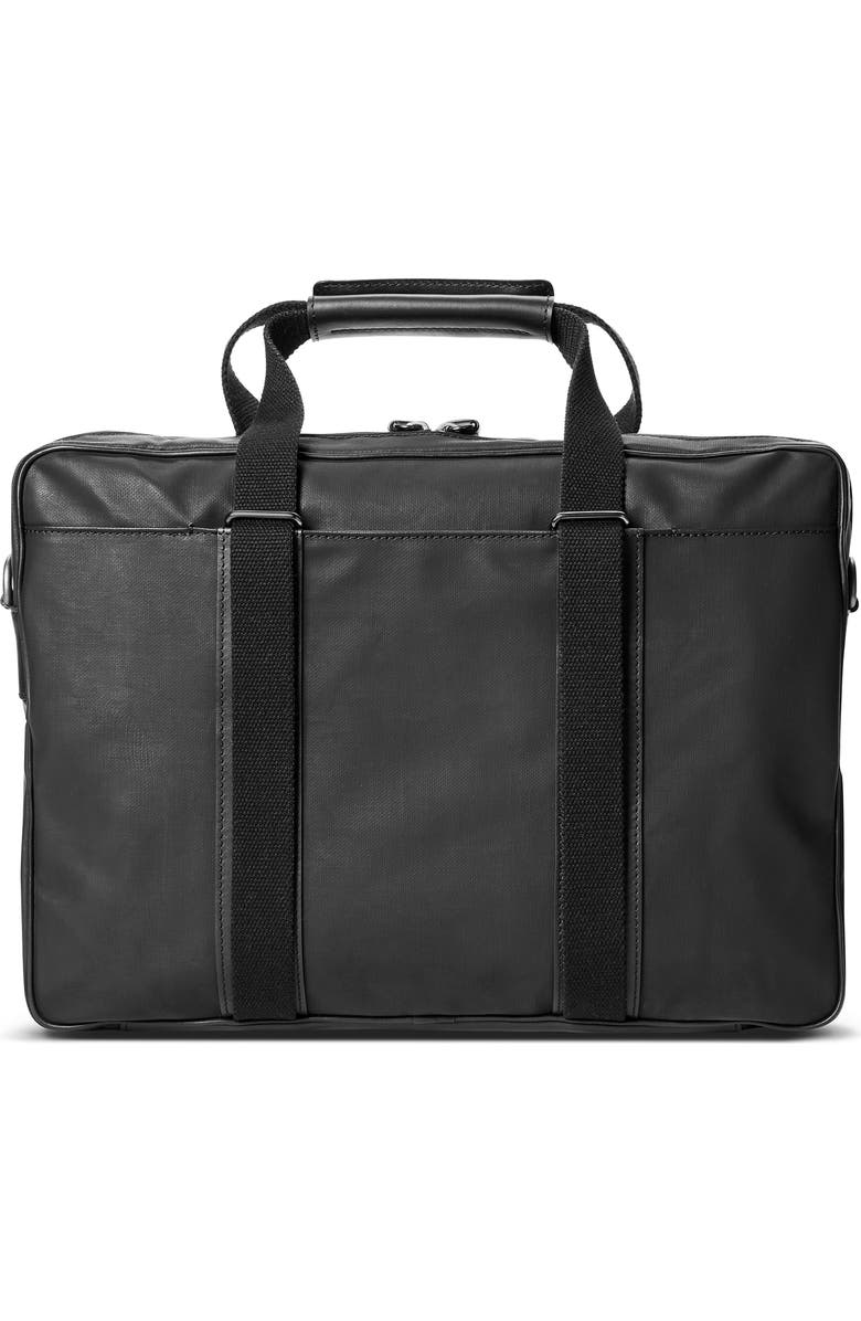 Shinola Brakeman Coated Canvas & Leather Briefcase, Alternate, color,