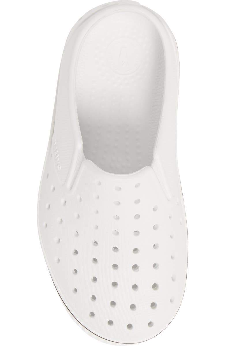 Native Shoes Kids' Miles Slip-On Sneaker, Alternate, color, Shell White/ Shell White