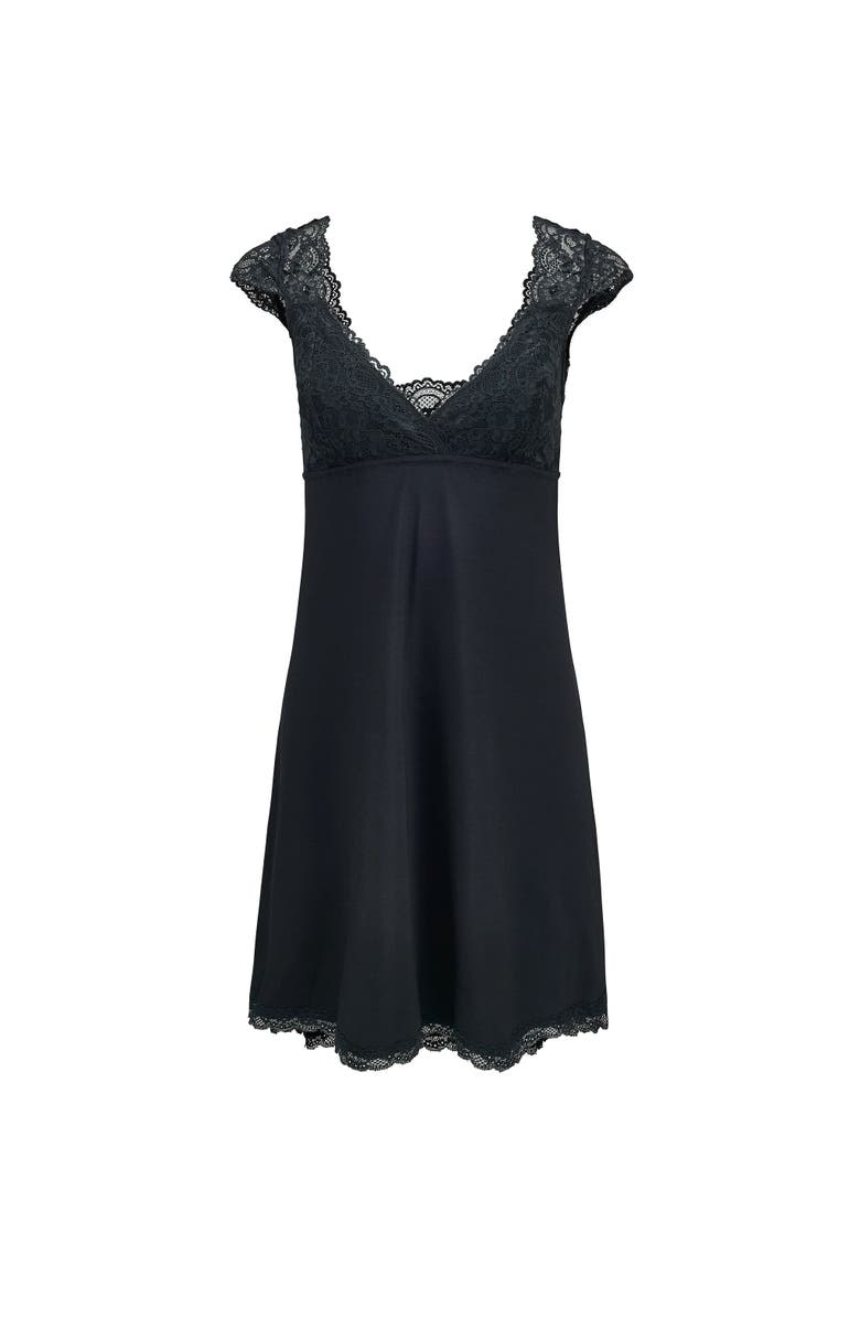 Adore Me Juliet Slip, Alternate, color, Black