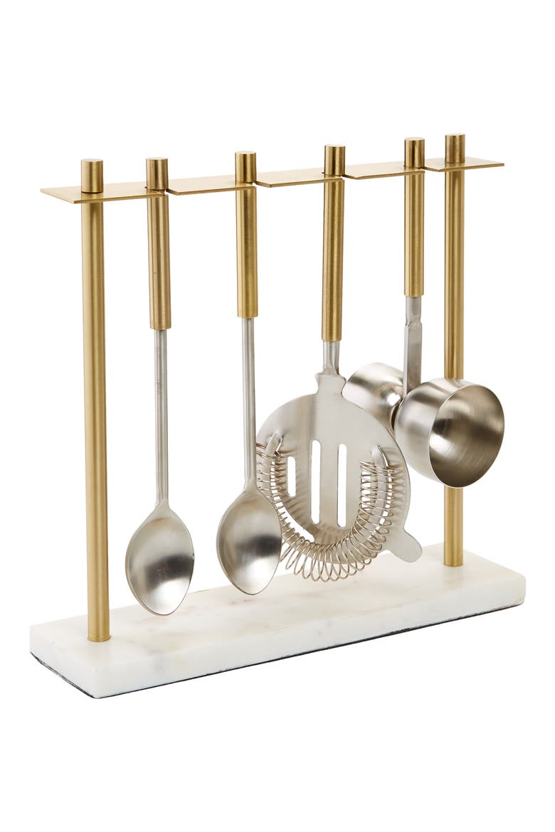 Countertop Bar Tool Set, Main, color, GOLD