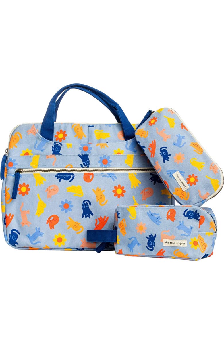 The Tote Project Meow Meadow Bundle, Main, color, Blue