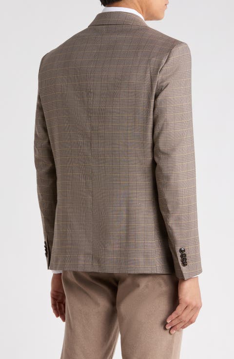 Ryan Glen Plaid Modern Fit Suit Jacket