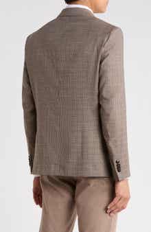 Ryan Glen Plaid Modern Fit Suit Jacket