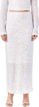 Endless Rose Sequin Midi Skirt