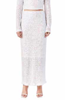 Endless Rose Sequin Midi Skirt