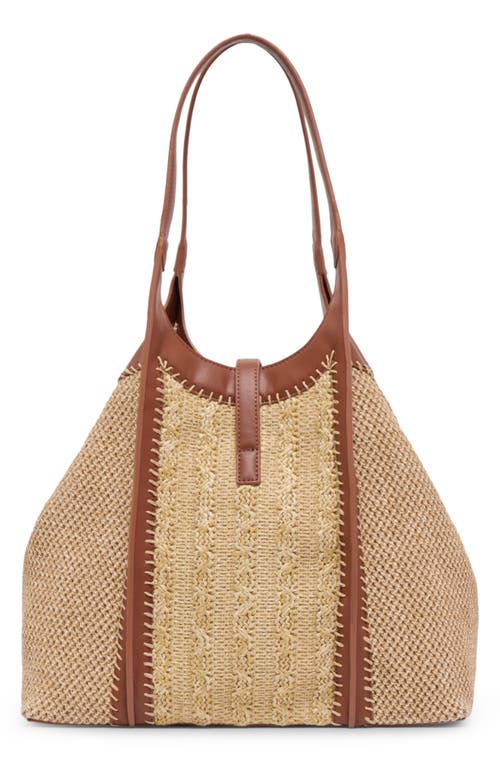 DOLCE VITA DOLCE VITA LOURDES WOVEN RAFFIA TOTE
