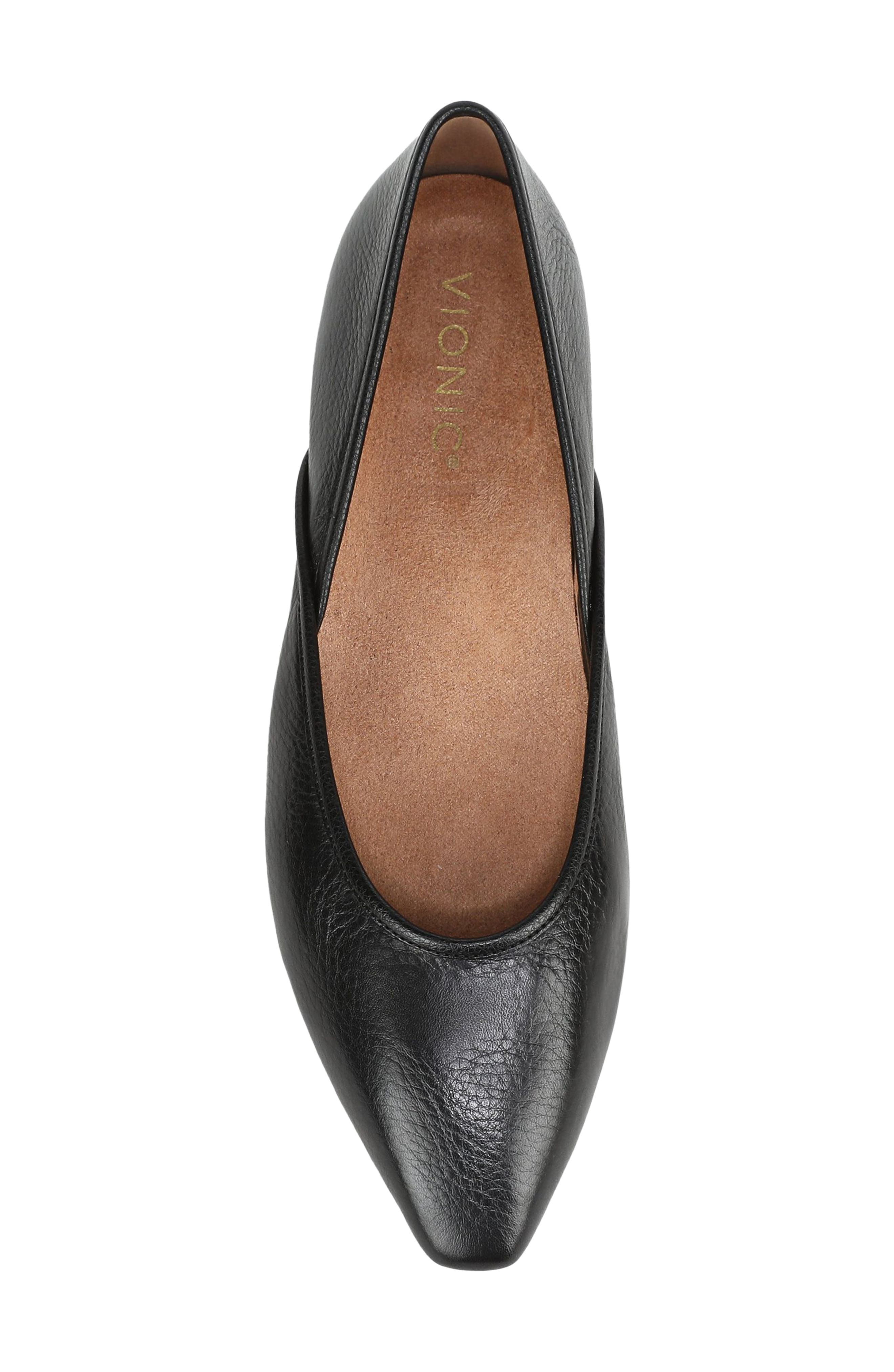 Vionic Gracia Flat, Alternate, color, Black