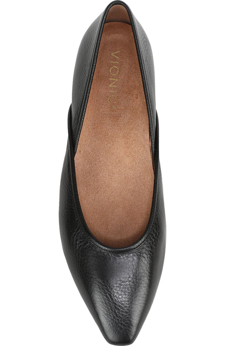 Vionic Gracia Flat, Alternate, color, Black