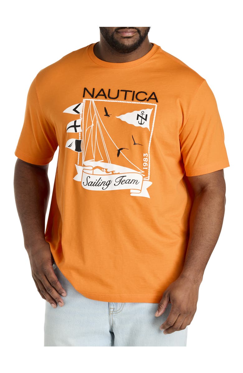 Nautica Big & Tall Sailing Graphic Tee, Main, color,