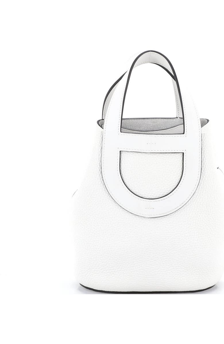 Pre-Owned Hermes In-The-Loop Bag Clemence with Swift 18, Main, color, New White