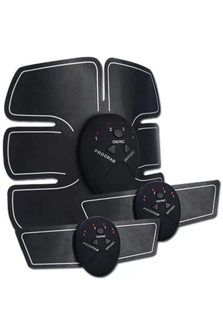 Abdominal Muscle Toner Massager, Main, color, Black