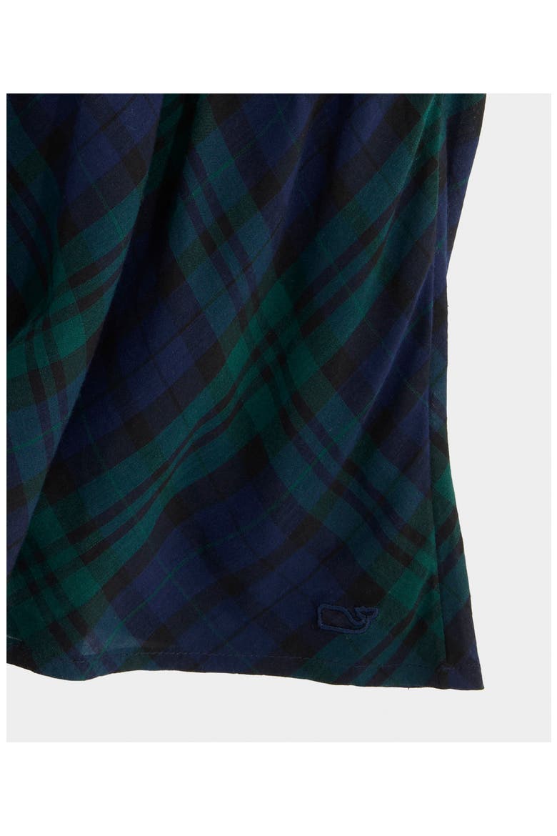 Kids' Gemma Bow Skirt, Alternate, color, JET BLACK BLACKWATCH
