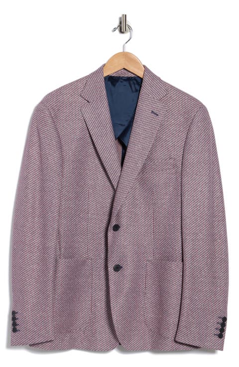 Two Button Side Vent Patch Pocket Jacket