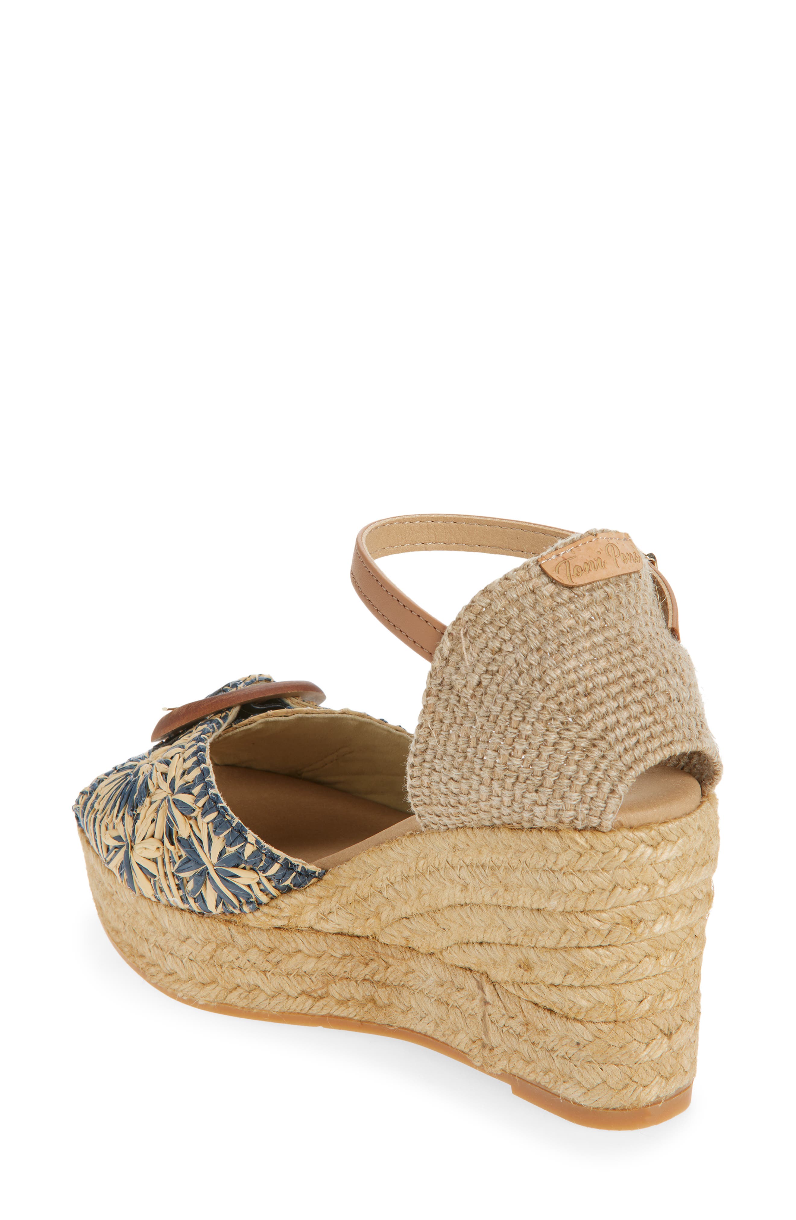 Toni Pons Lia Espadrille Ankle Strap Sandal, Alternate, color, Mari