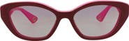 Gucci 54mm Cat Eye Sunglasses