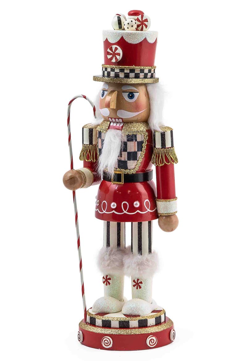 Peppermint Nutcracker, Main, color, RED
