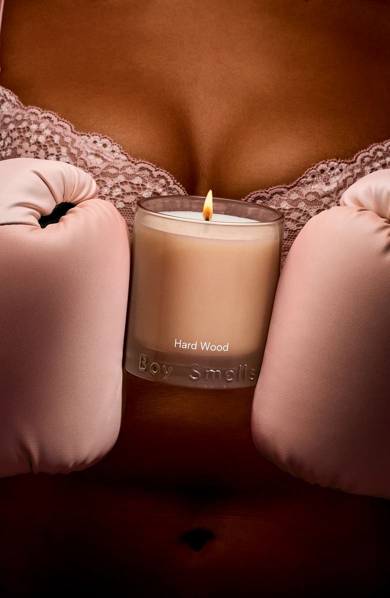 Boy Smells Hard Wood Candle, Alternate, color, 