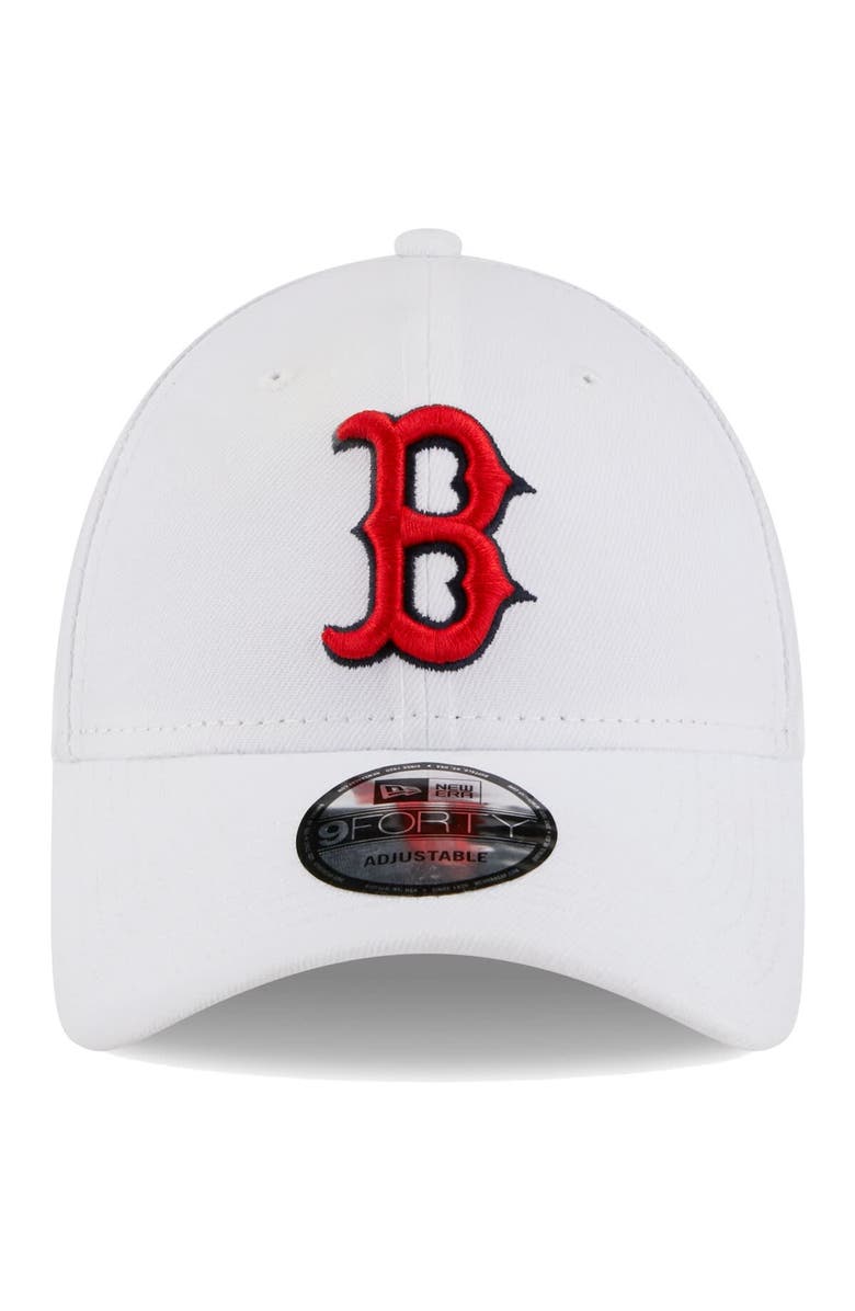 New Era Men's New Era White Boston Red Sox League II 9FORTY Adjustable Hat, Alternate, color, 