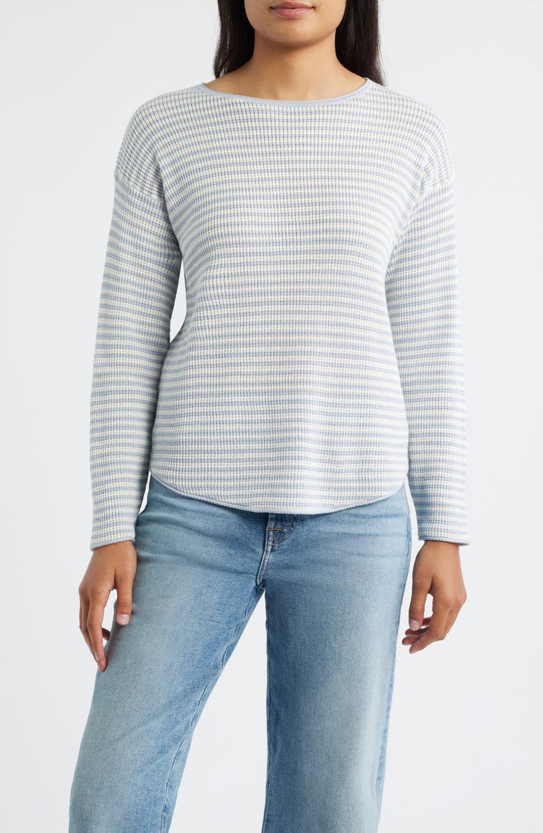 MARGARET O'LEARY Open Stitch Top, Main, color,