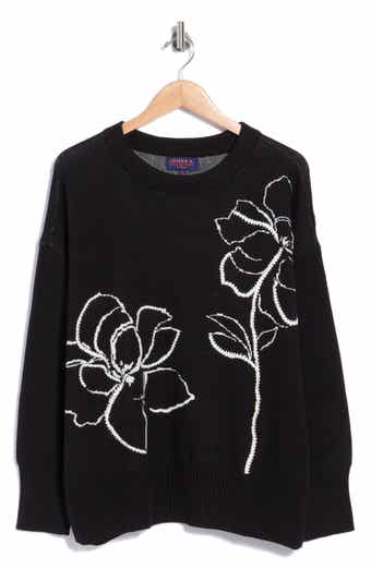 Placed Floral Sweater