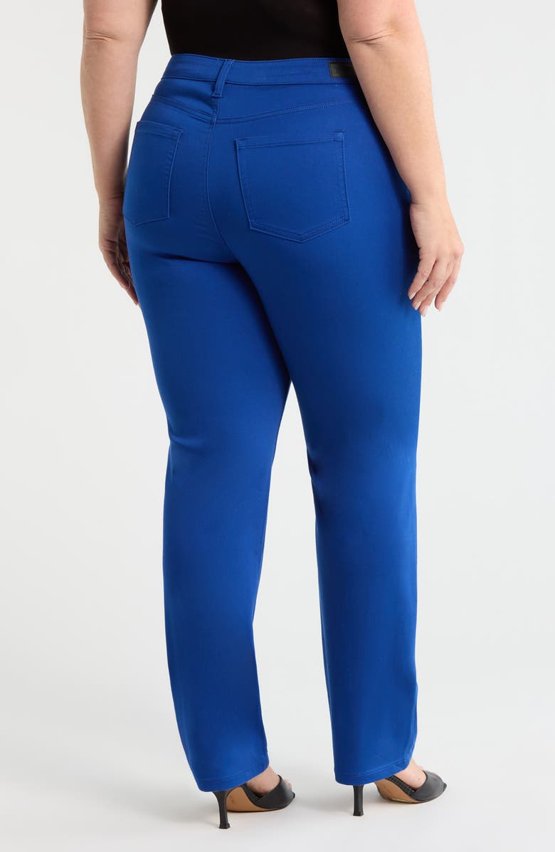 Jones New York Lexington Straight Leg Pants, Alternate, color, Sapphire