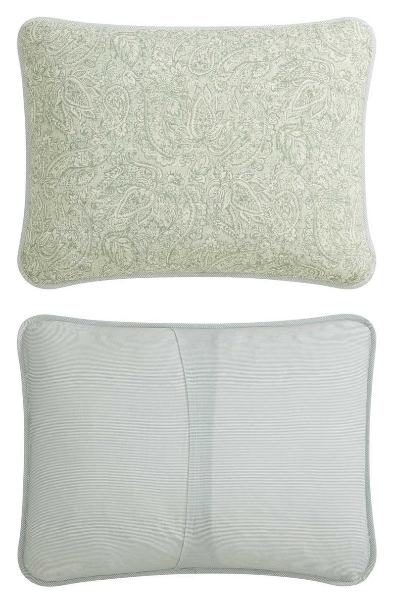 Tommy Bahama Caicos Isle Cotton Quilt & Sham Set, Alternate, color, Green