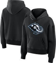 FANATICS Women's Fanatics Black Utah Mammoth Primary Logo Legacy Fleece Pullover Hoodie