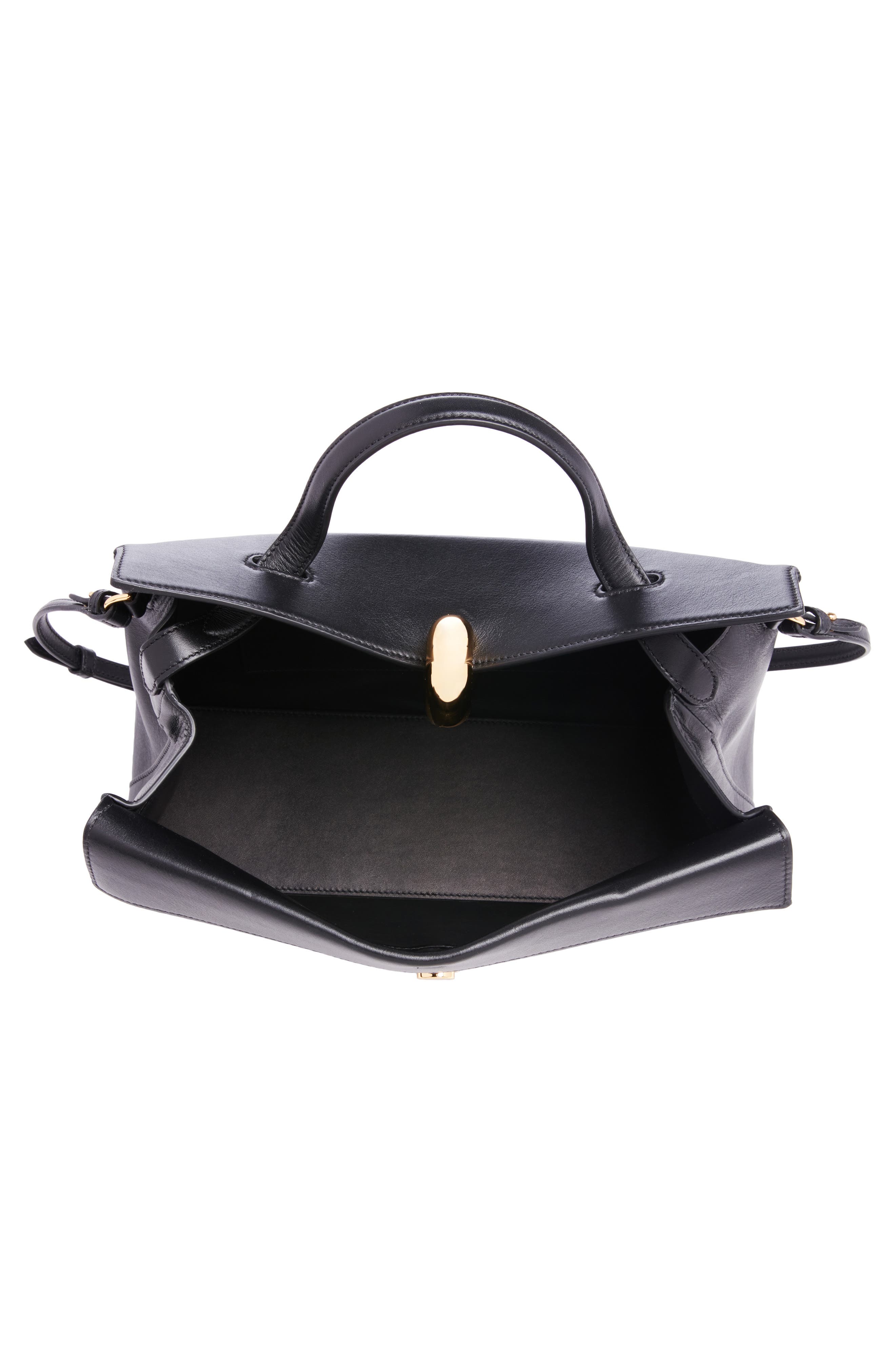 Le Valerie Top Handle Bag, Alternate, color, BLACK 990