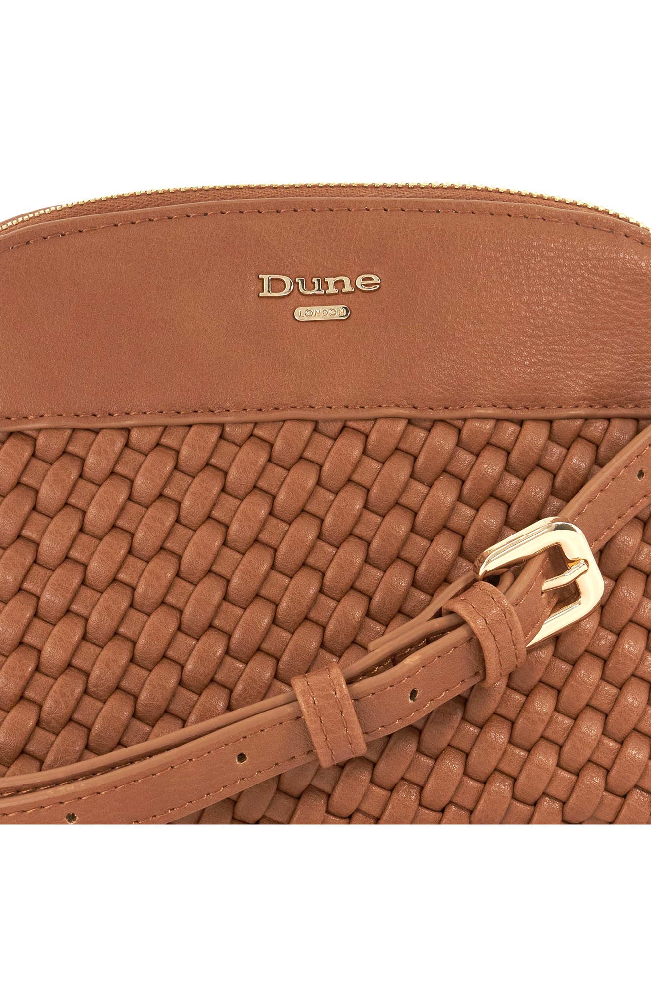 Dune London Distinct Faux Leather Crossbody Bag, Alternate, color, 