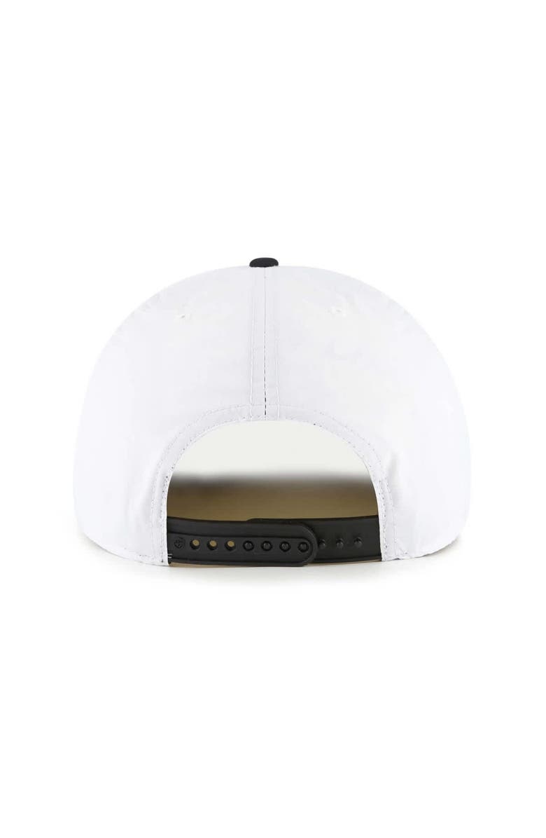 '47 Men's '47 White/Black Boston Bruins Tribute Hitch Adjustable Hat, Alternate, color, White