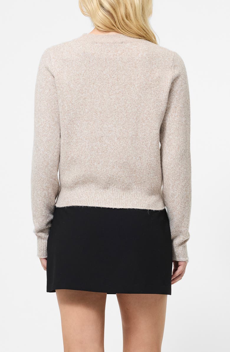 French Connection Ellie Crewneck Sweater, Alternate, color, 20-Taupe Mel