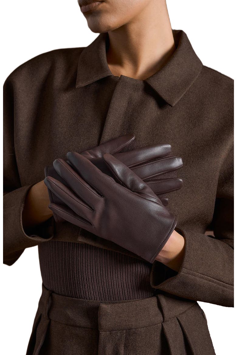 Elya Tailored Super Cropped Jacket, Alternate, color, Brown