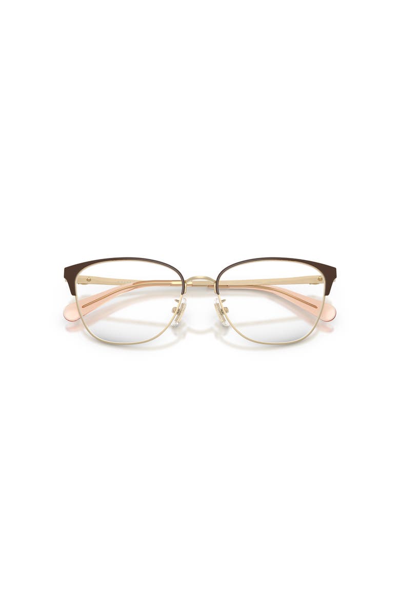 54mm Cat Eye optical glasses, Alternate, color, Gold