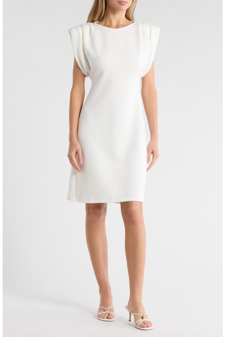 Babette Cocktail Minidress, Main, color, WHITE