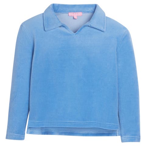 Kids' Velour Polo Pullover (Little Kid & Big Kid)