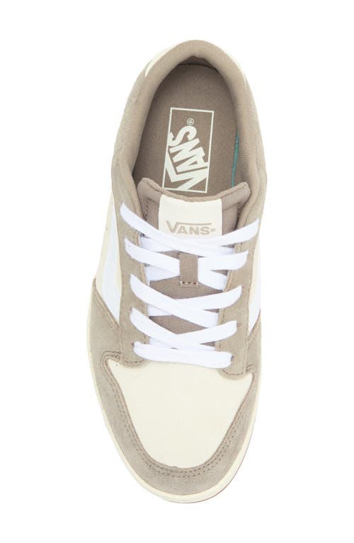Vans Ryland Sneaker In Suede/canvas Moon Rock