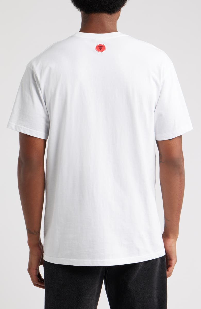 ICECREAM Cover Graphic T-Shirt, Alternate, color, White