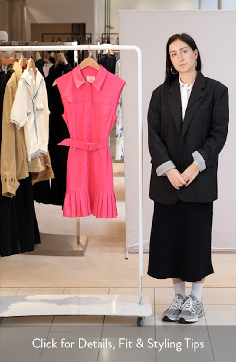 Doreen Belted Shirtdress, sales video thumbnail