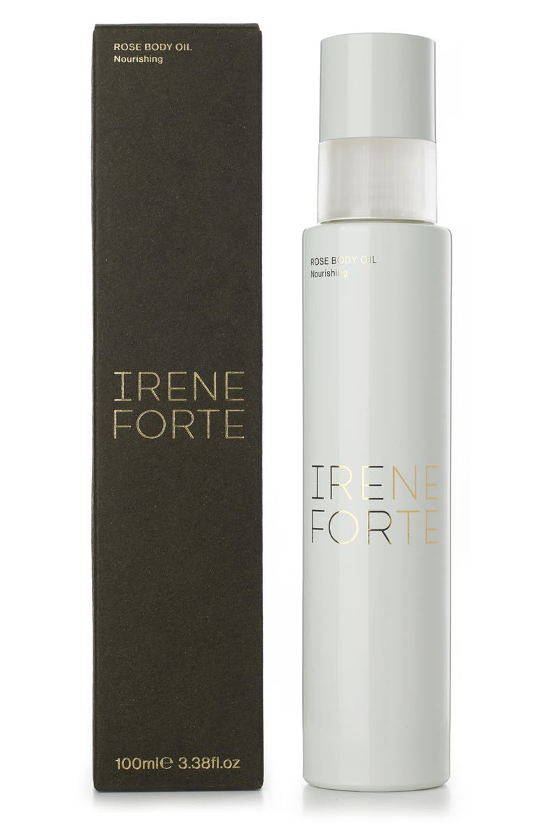 IRENE FORTE Rose Body Oil, Main, color,
