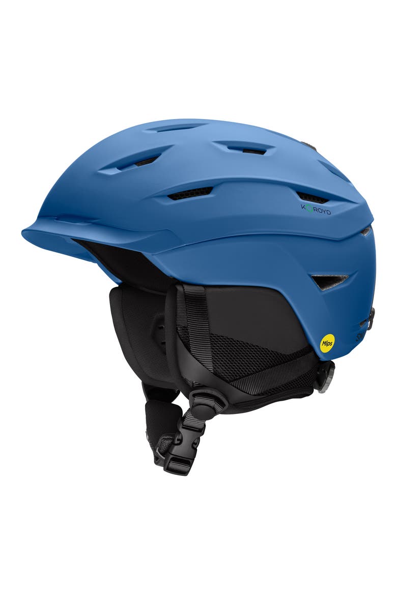 Level Snow Helmet with MIPS Round Contour Fit, Main, color, MATTE BLUE