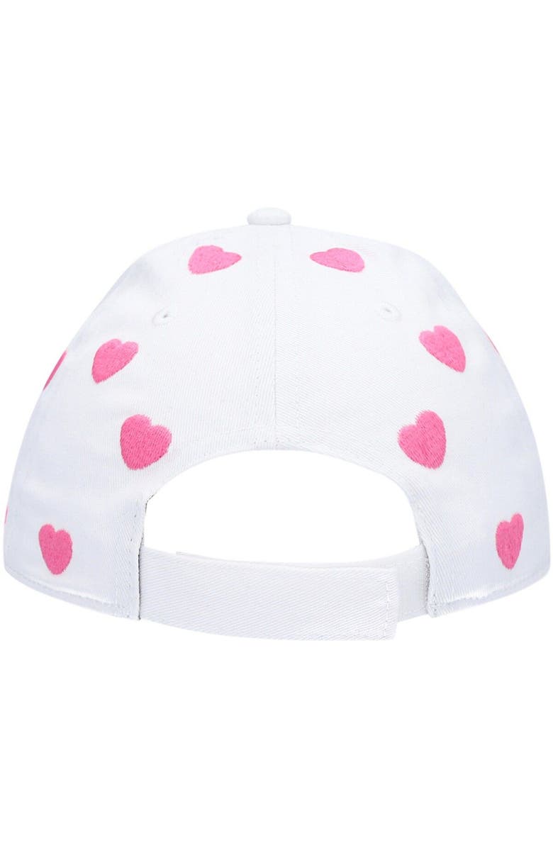 '47 Toddler Girls '47 White Denver Broncos Surprise Clean Up Adjustable Hat, Alternate, color, 